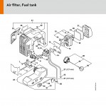 Stihl HS 80 Hedgetrimmers Spare Parts